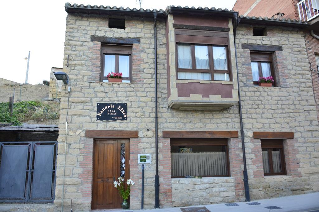 Casa Rural Kandela Etxea La puebla de Labarca Esterno foto